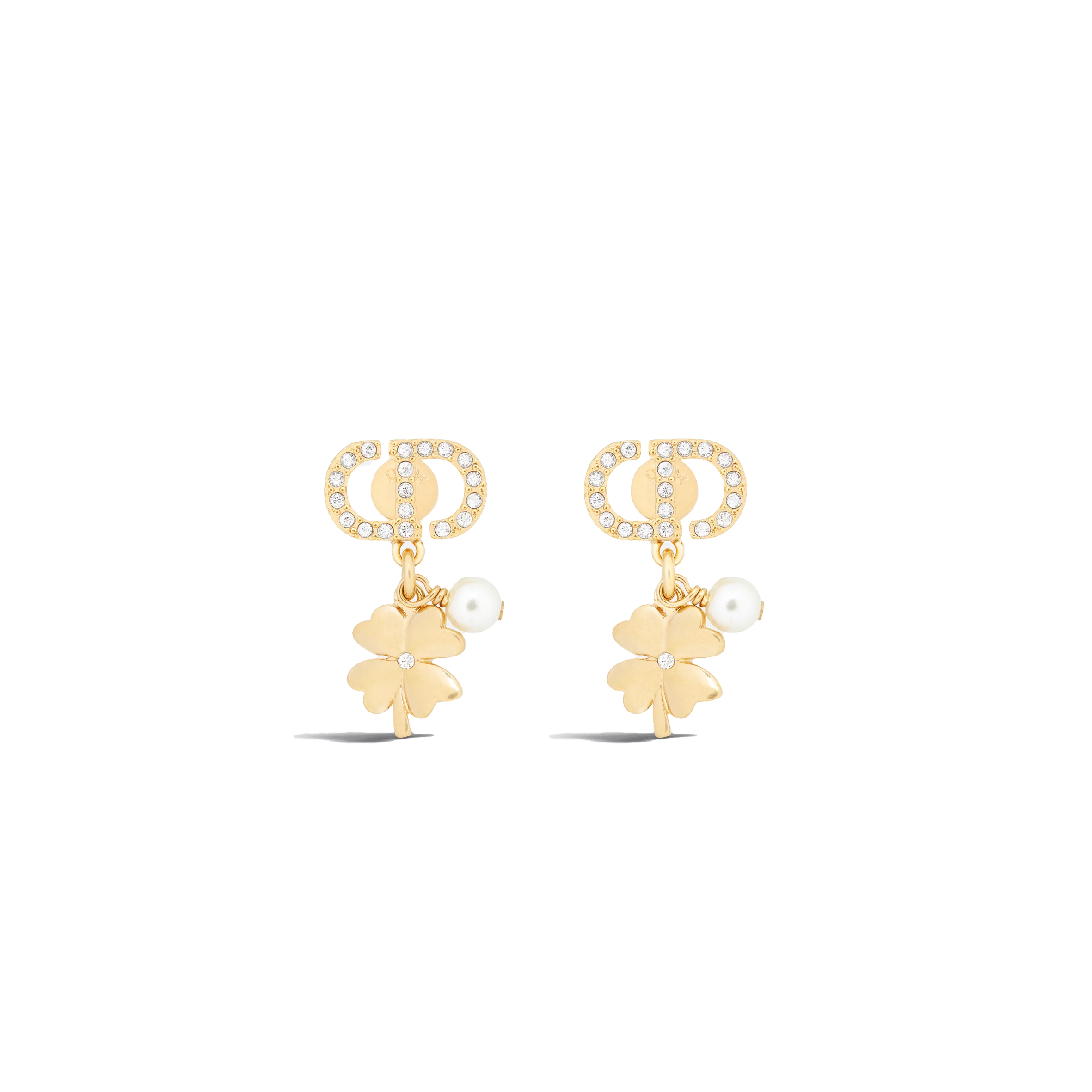 DIOR PETIT CD LUCKY CHARMS EARRINGS E3713WOMCY_D03S